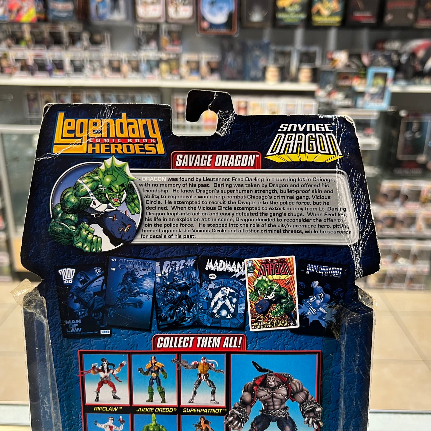 Legendary Comic Book Heroes - Savage Dragon - Pitt Series (2007) - Action Figure