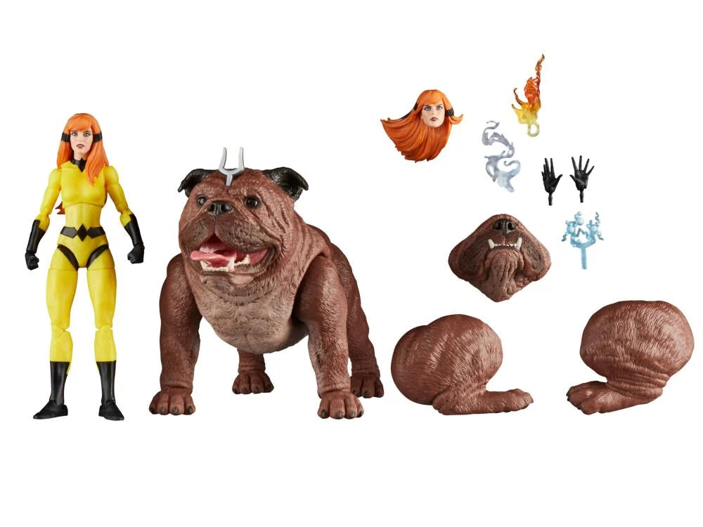 Marvel Legeneds - Inhumans Lockjaw and Marvel's Crystal Action Figure Two-Pack
