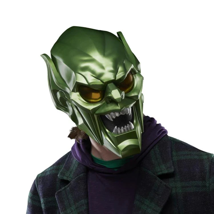 Spider-Man: No Way Home Marvel Legends Green Goblin 1:1 Scale Wearable Helmet