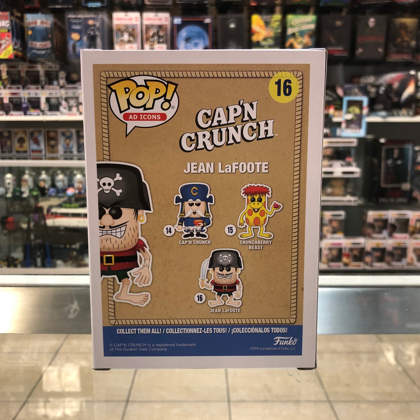 Funko Pop! Ad Icons - Cap'n Crunch - Jean LaFoote - 16 (Funko Shop)
