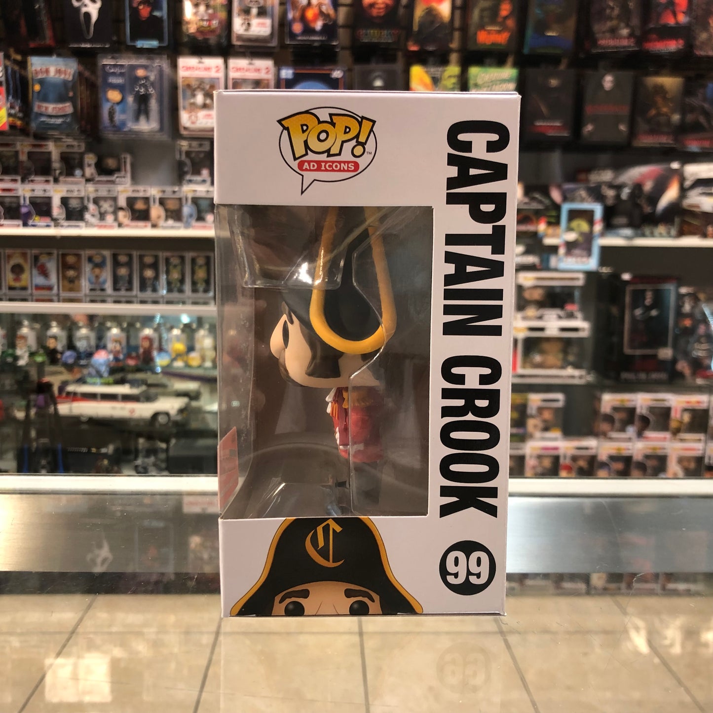 Funko Pop! Ad Icons - McDonalds - Captain Crook - NYCC Official Sticker - 99