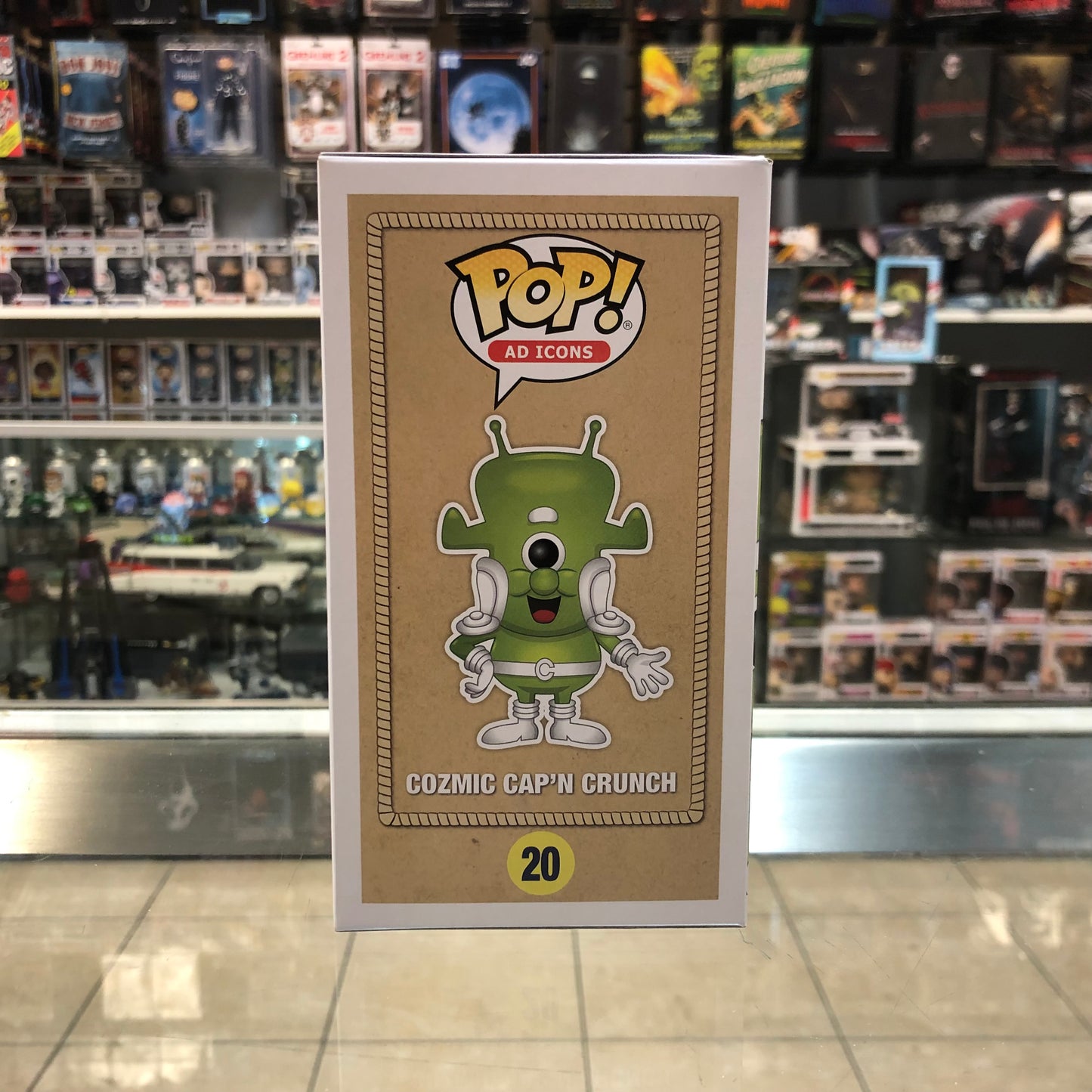 Funko Pop! Ad Icons - Cap'N Crunch - Cozmic Cap'N Crunch - 20 (Funko Shop)