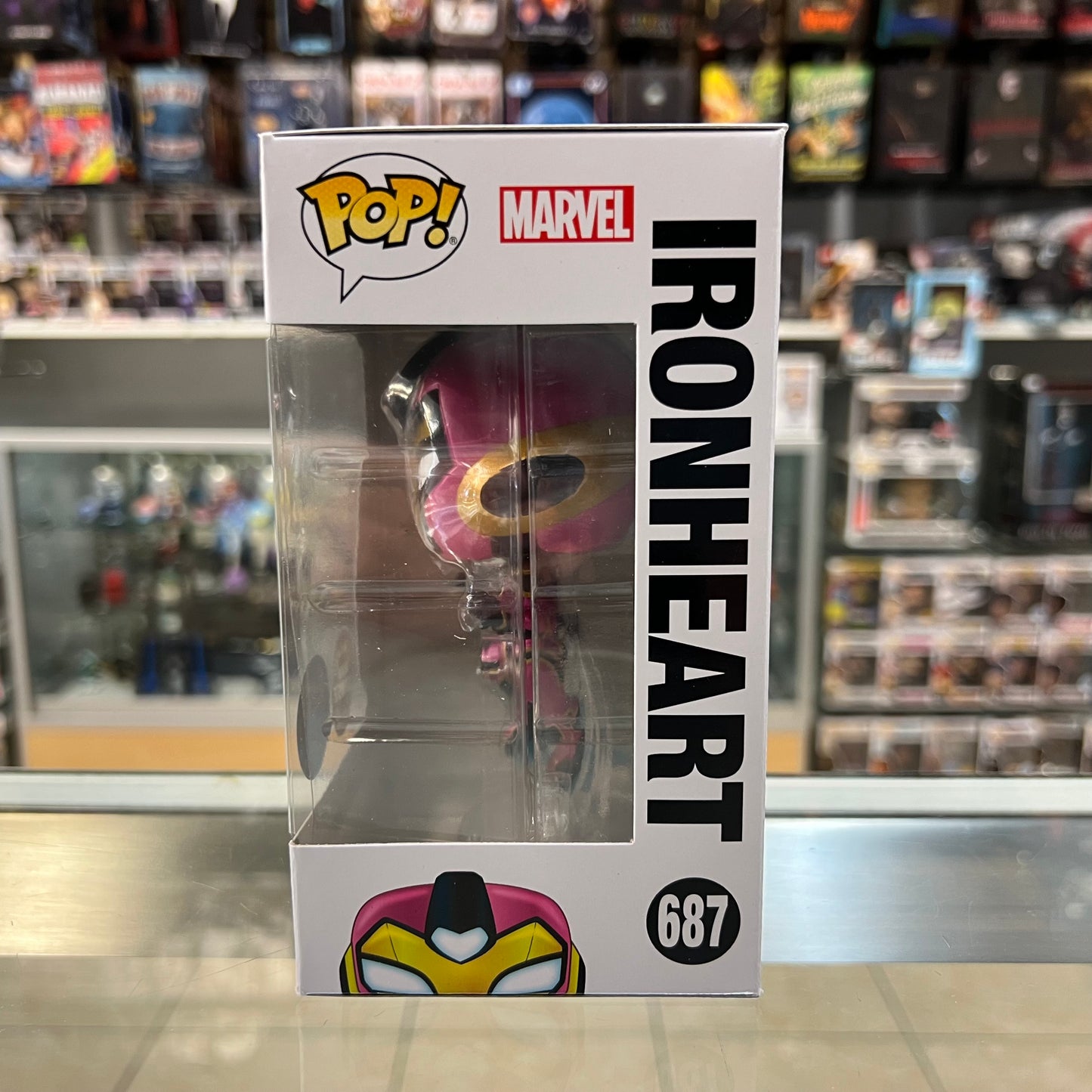 Funko Pop! Marvel - Ironheart - Glow Chase Exclusive - 687
