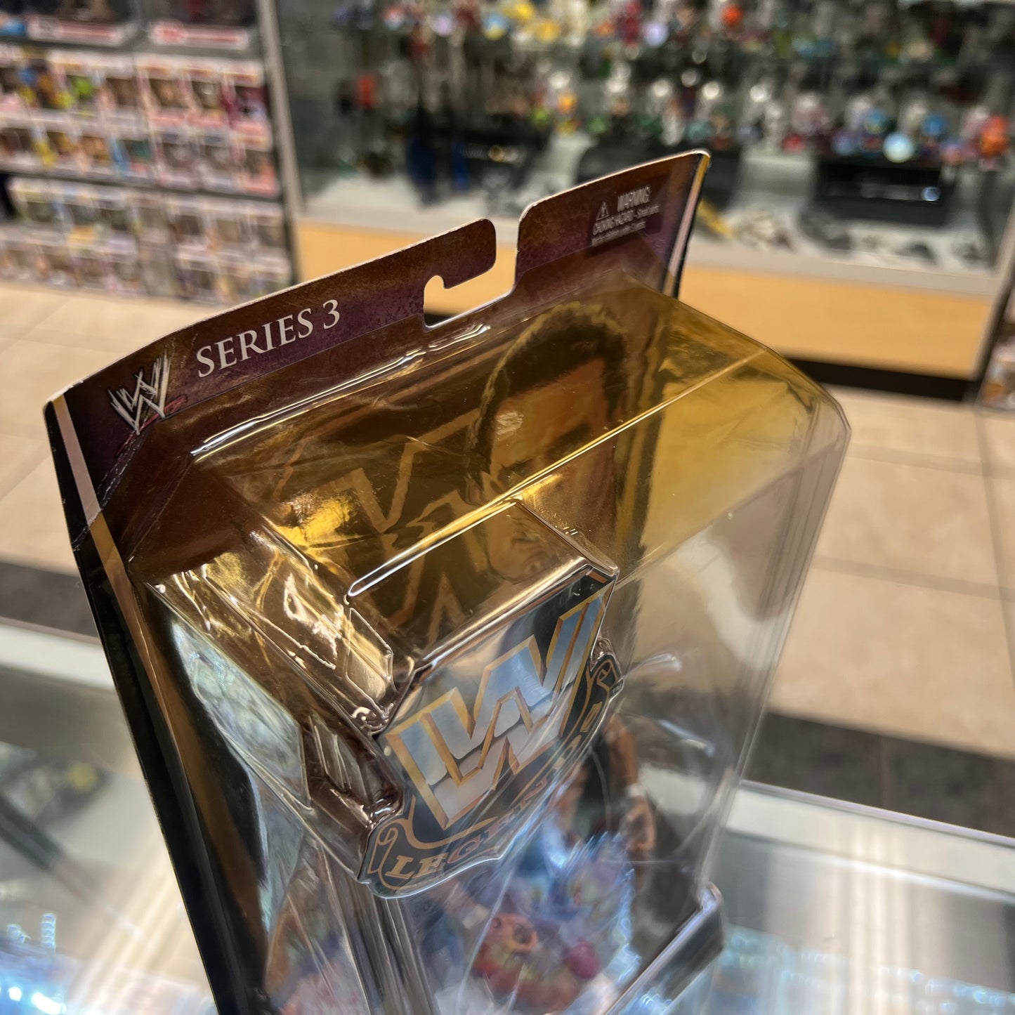 WWE WRESTLING LEGENDS - "BRITISH BULLDOG" DAVEY BOY SMITH - SERIES 3 - 2010