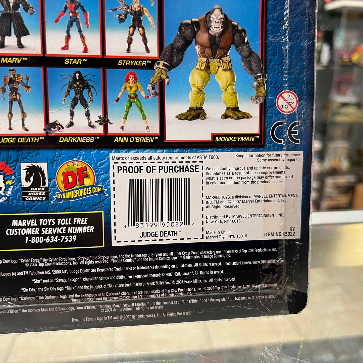 Legendary Comic Book Heroes - Judge Death - Monkeyman Series (2007) - Action Figure