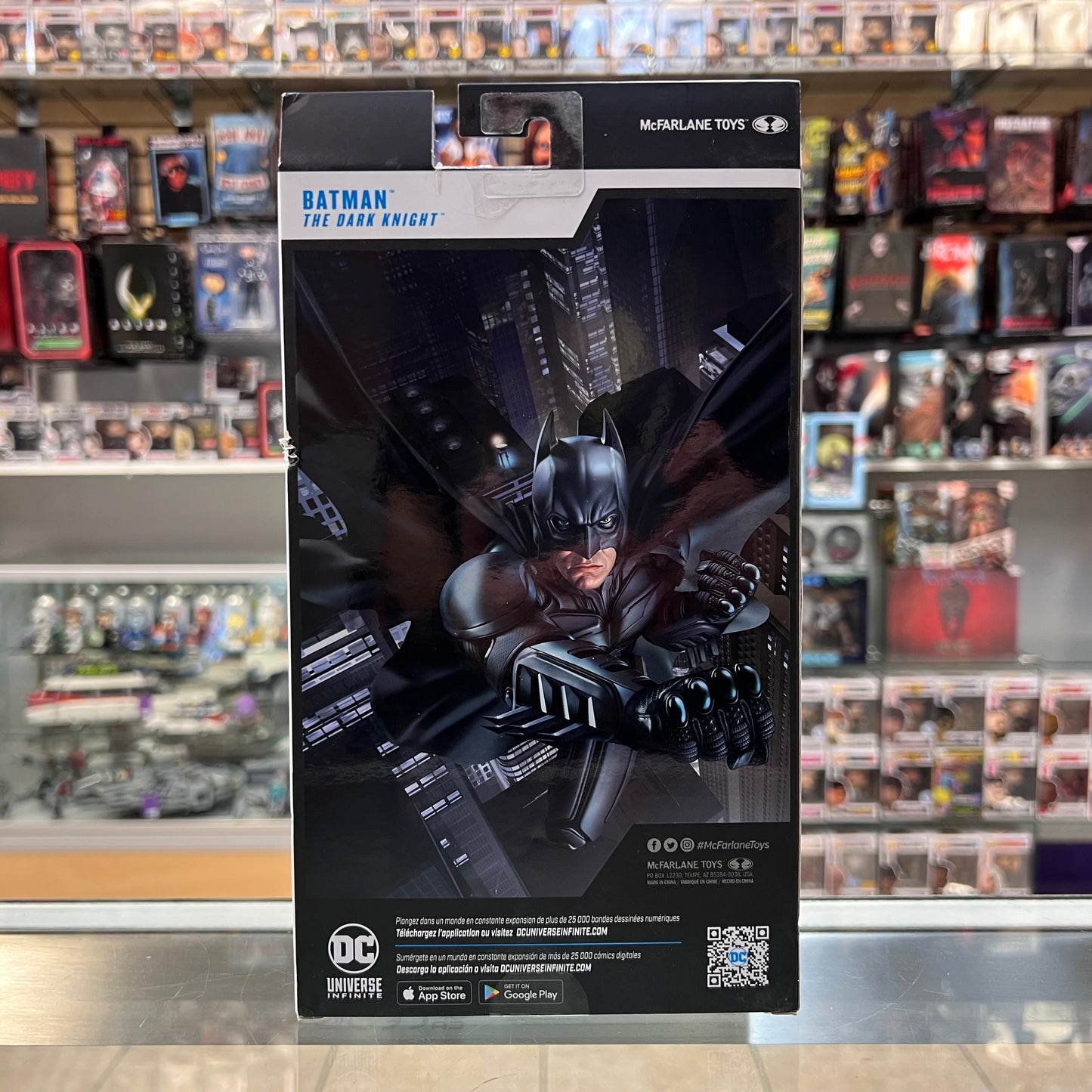 Batman (Hong Kong Sky Dive: The Dark Knight) 7" Figure - Platinum Edition