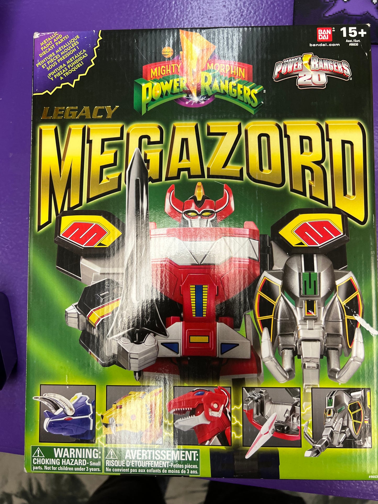 Mighty Morphin Power Rangers Legacy - Dino Megazord - 2013
