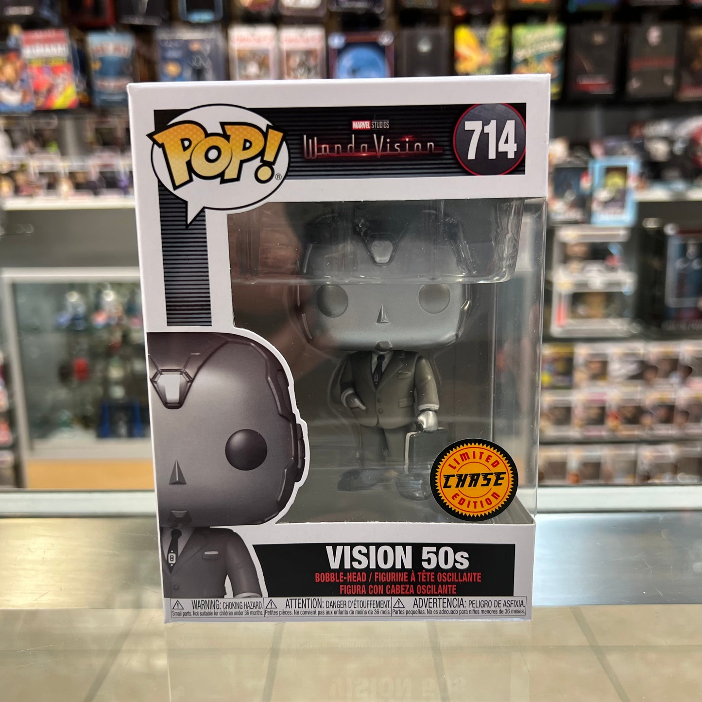 Funko Pop! Marvel - Wanda Vision - Vision 50s - Chase - 714