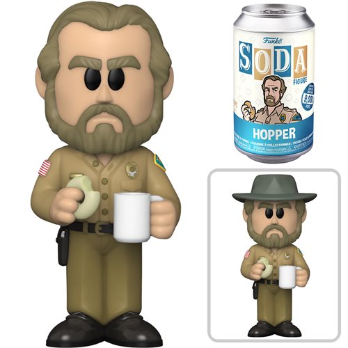 Funko Soda - Stranger Things - Hopper 9000pc - Vinyl Figure (CHANCE OF CHASE)