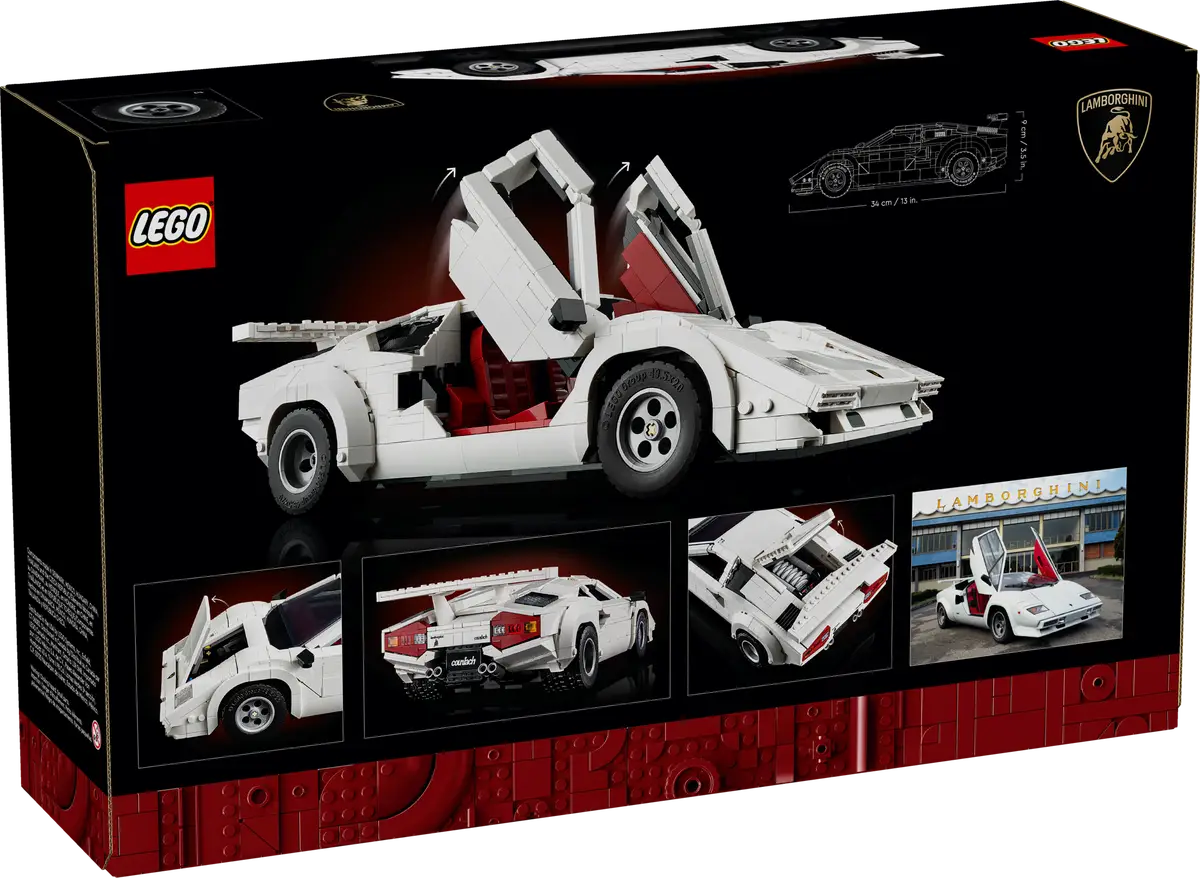 LEGO Icons - Lamborghini Countach 5000 Quattrovalvole - 10337