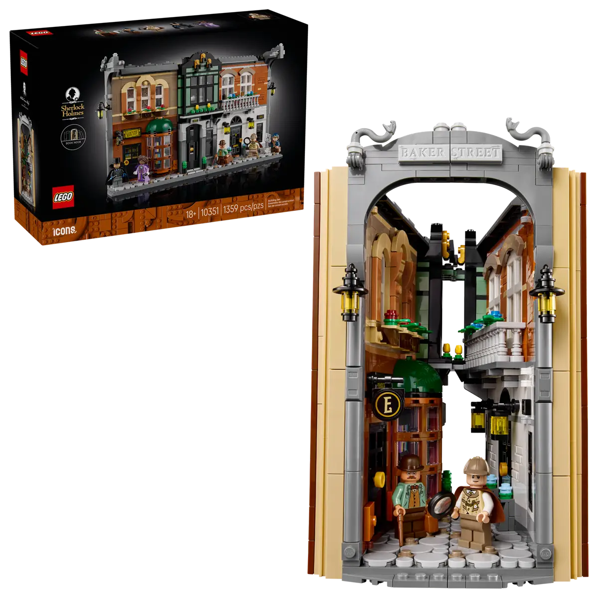 LEGO ICONS - Sherlock Holmes: Book Nook - 10351