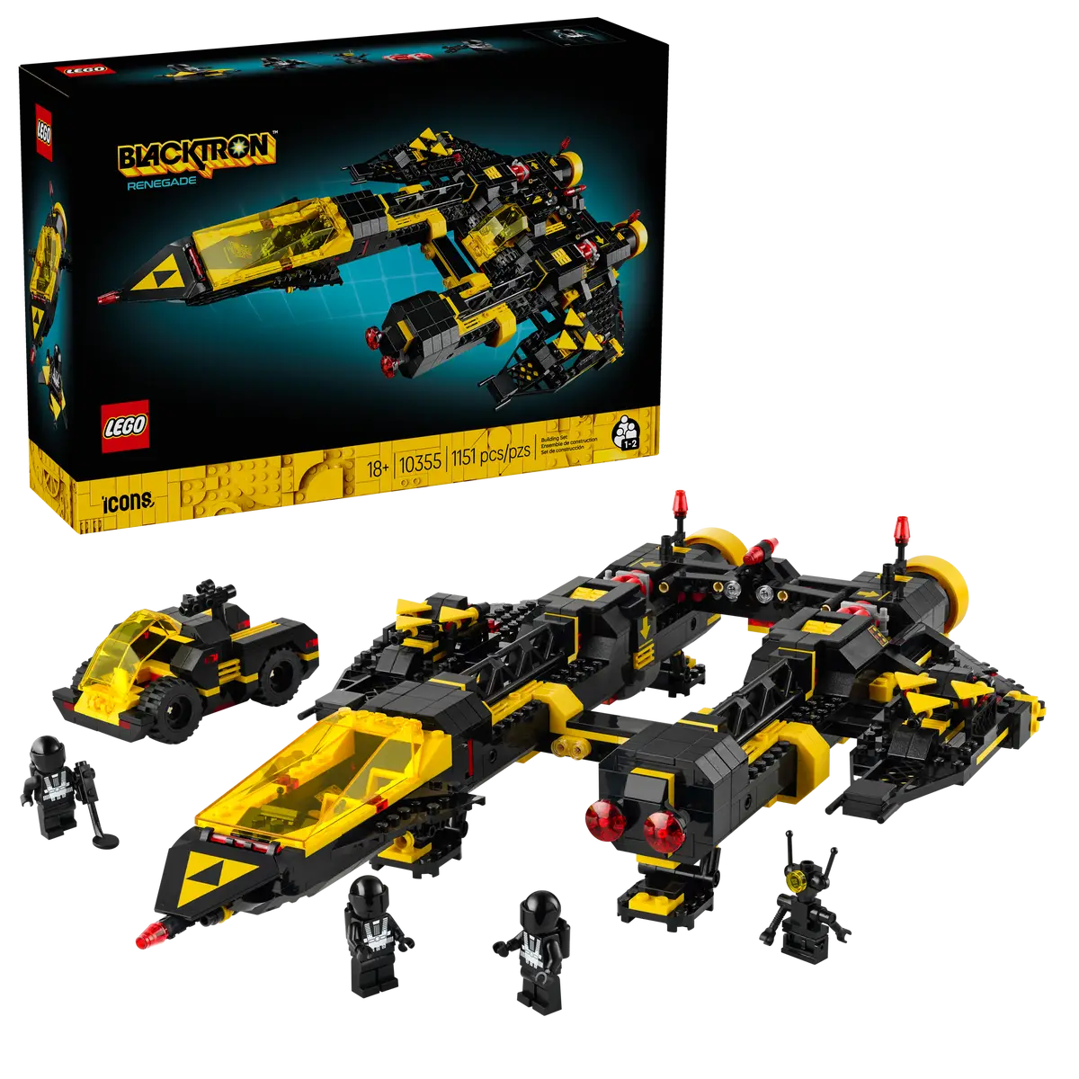 LEGO ICONS - Blacktron Renegade - 10355