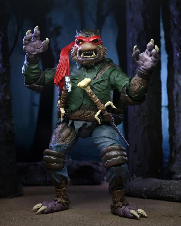 NECA - Universal Monsters x Teenage Mutant Ninja Turtles Ultimate Raphael as Wolfman