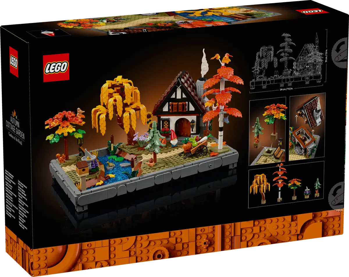 LEGO Icons - Autumn Cottage Garden - 11372