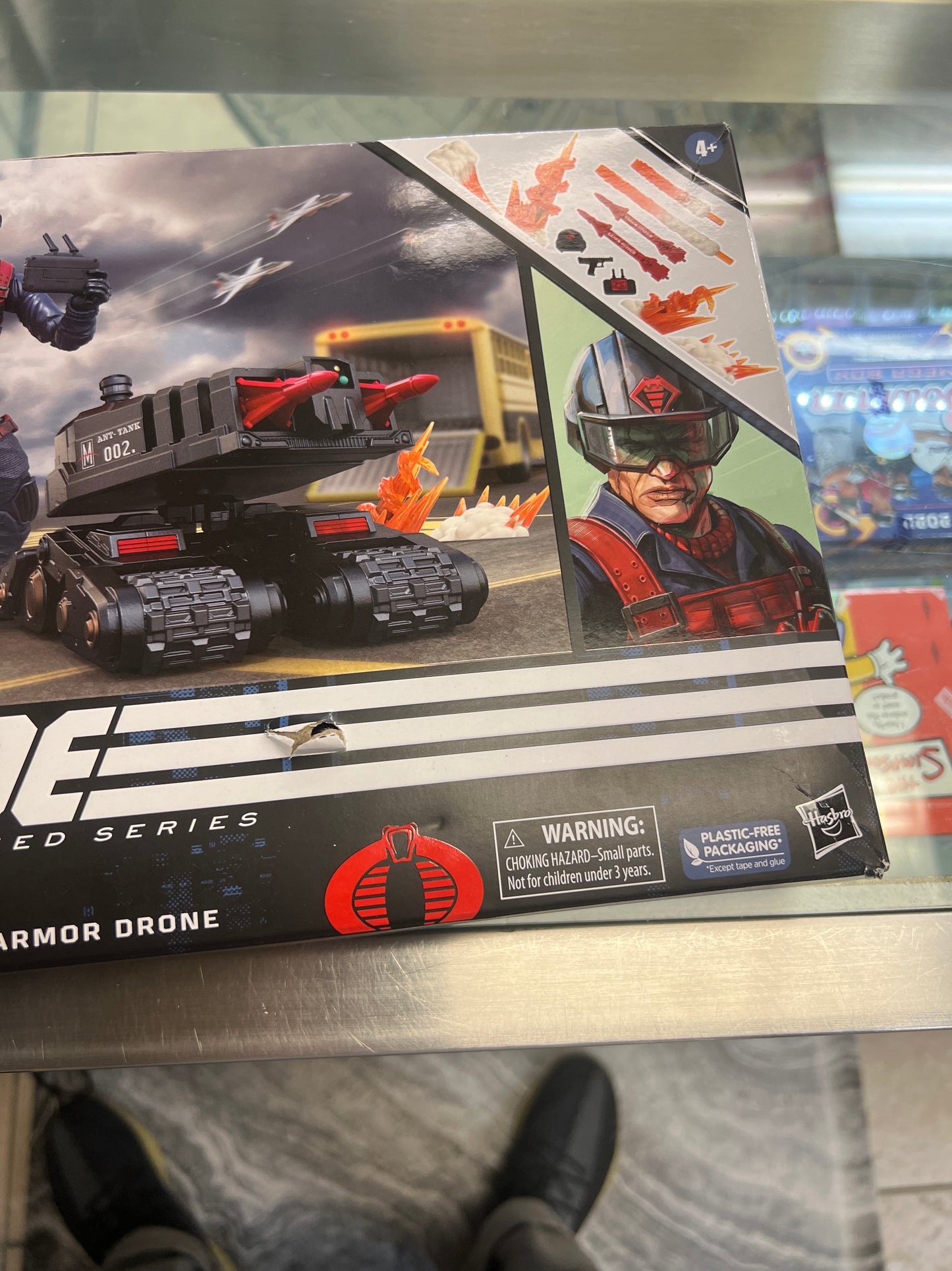 G.I. Joe Classified Series - Cobra - Scrap-Iron & Anti-Armor Drone - 74