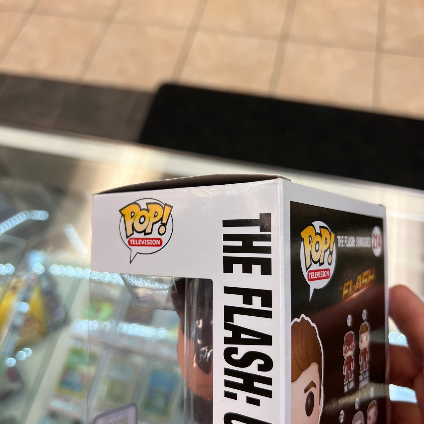 Funko Pop Television: The Flash - The Flash: Unmasked #214 (SDCC 2015 Official Sticker)