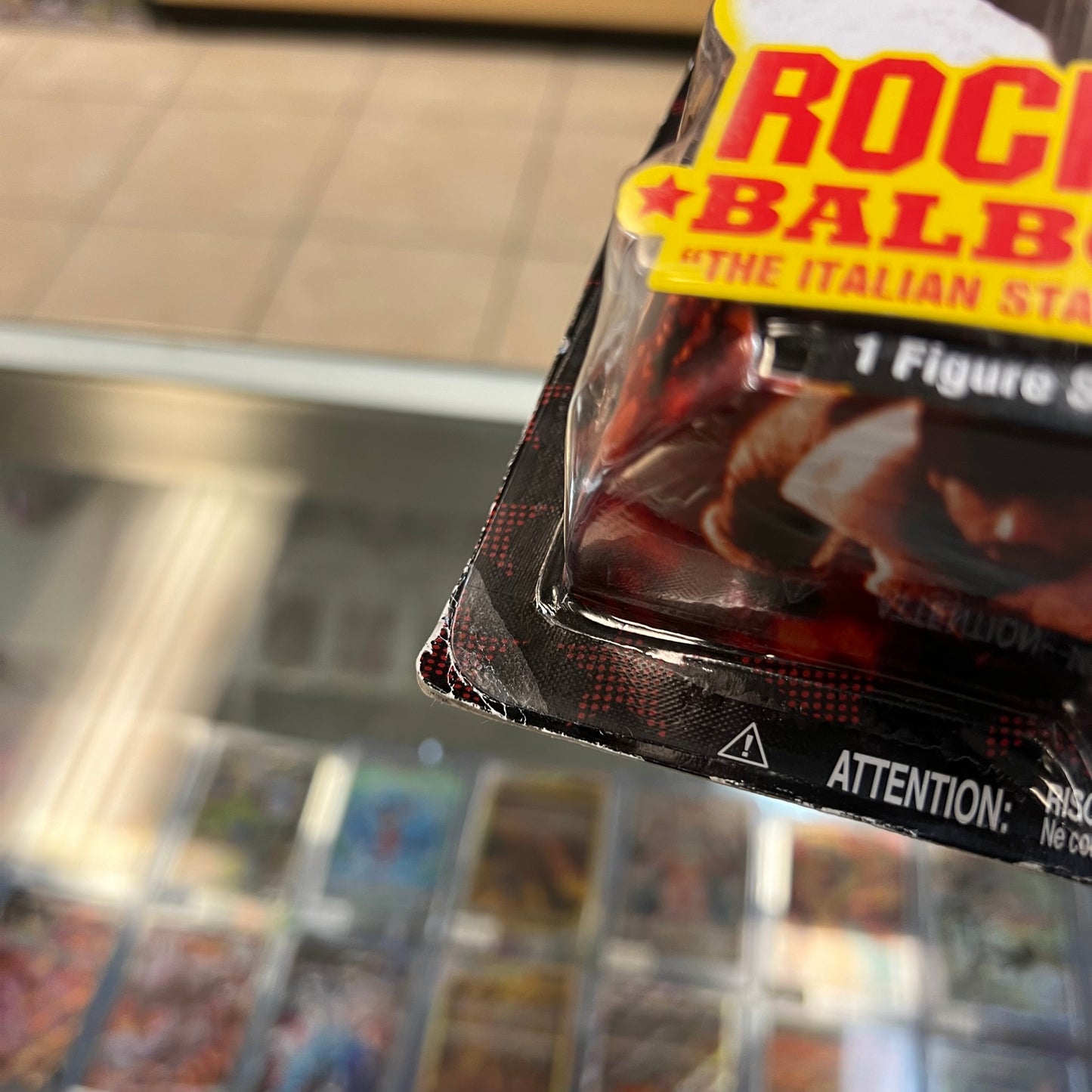 Rocky IV Movie Rocky Balboa Training Gear - 1 of 500 Flocked Beard Jakks Pacific Toys (2007)