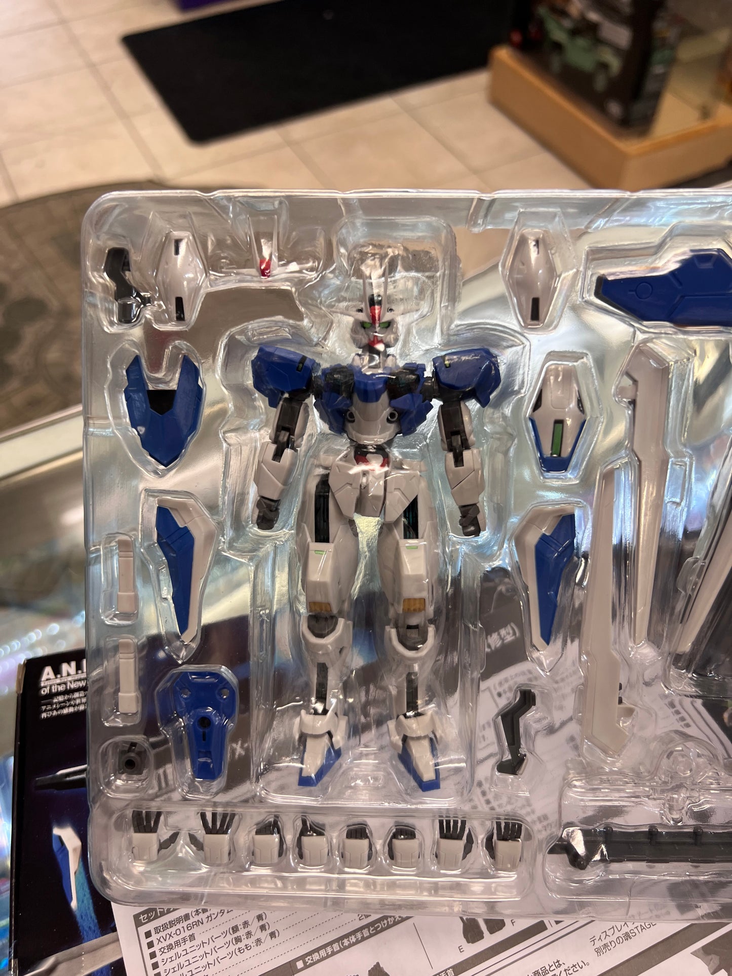 Bandai Robot Spirits XVX-016RN Gundam Aerial Rebuild ver.A.N.I.M.E (OPEN BOX)