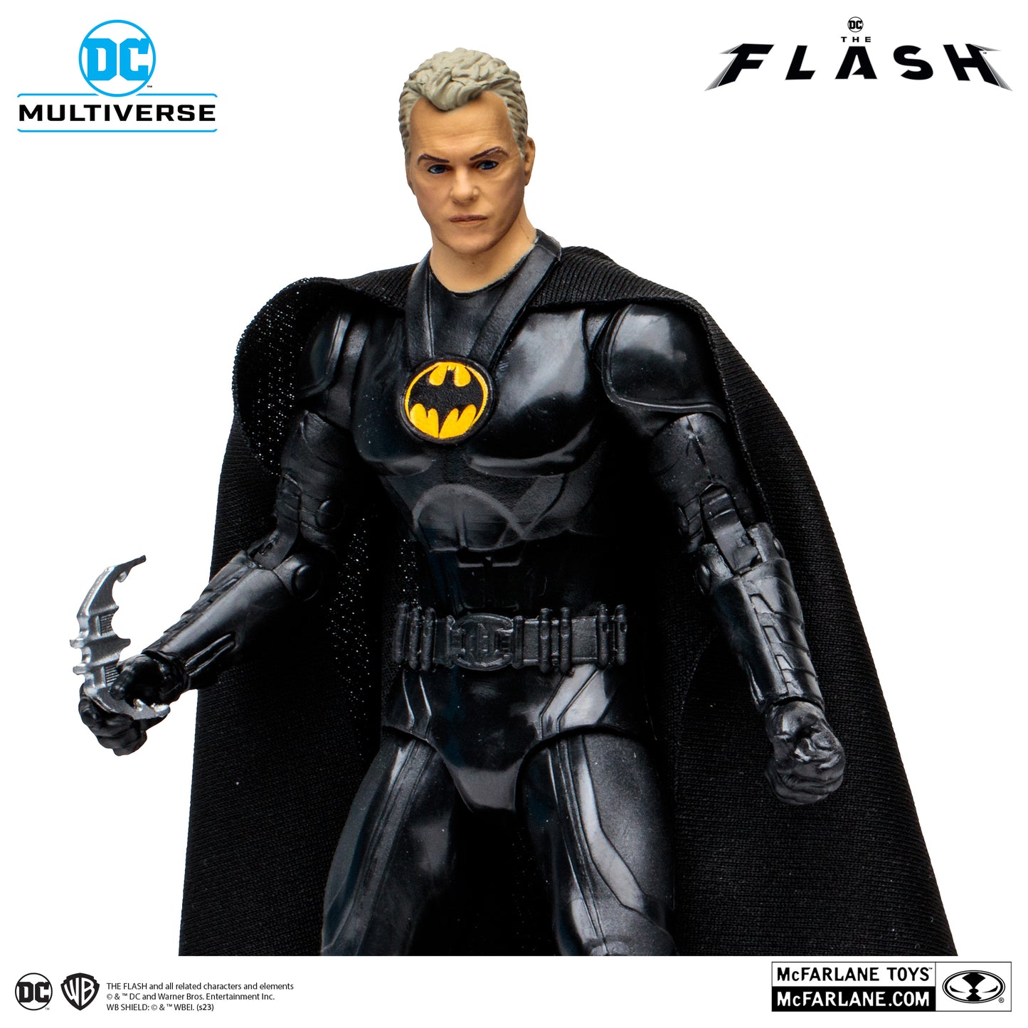McFarlane Toys DC Multiverse - Batman Multiverse Unmasked (Gold Label) (The Flash Movie)