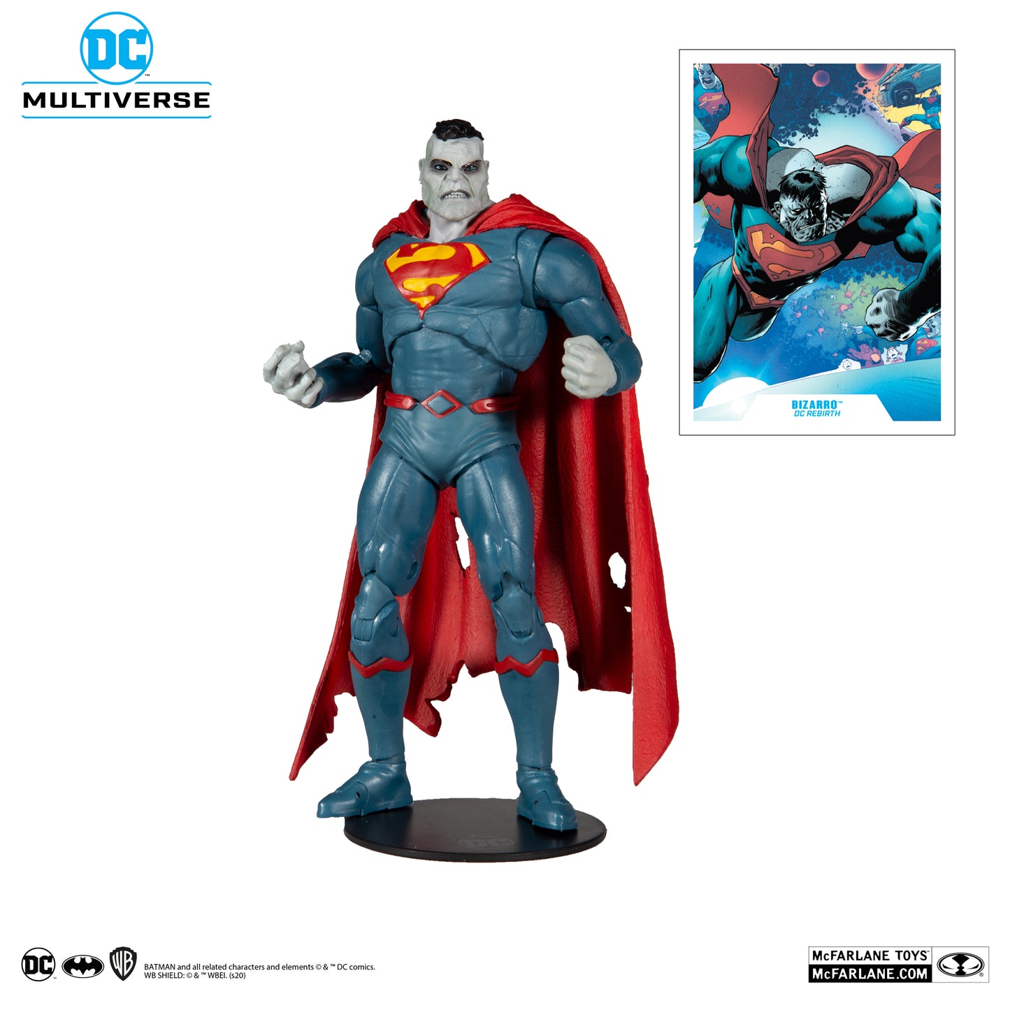 DC Multiverse - Bizarro (DC Rebirth) - 7in Action Figure