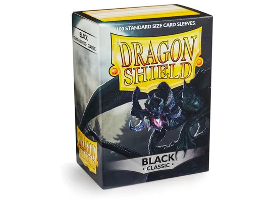 Dragon Shield Classic - Black (100-Pack) - Dragon Shield Card Sleeves