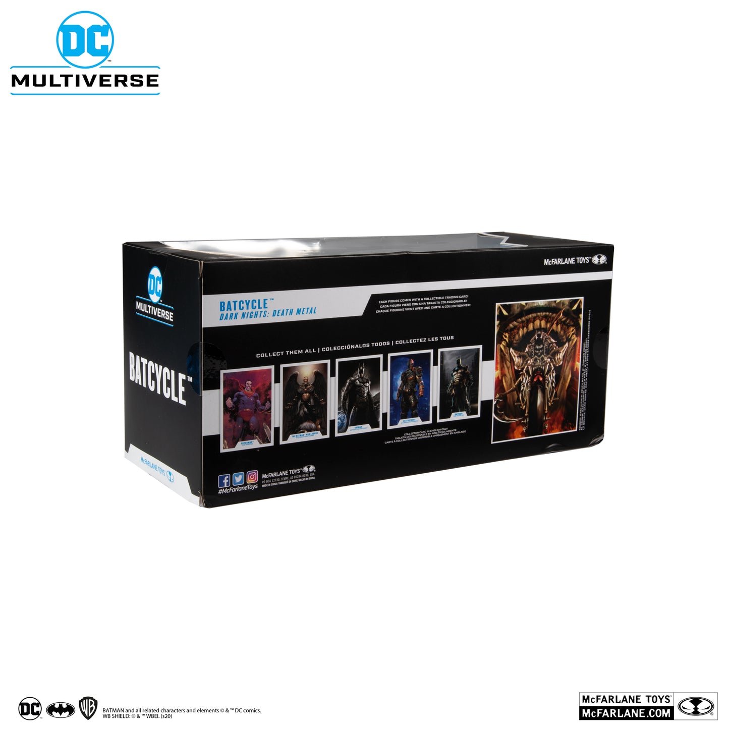 Mcfarlane Toys DC Multiverse - Batcycle (Dark Nights Death Metal)