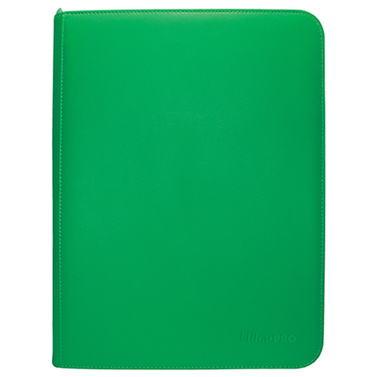Vivid 9-Pocket Zippered PRO-Binder: Green