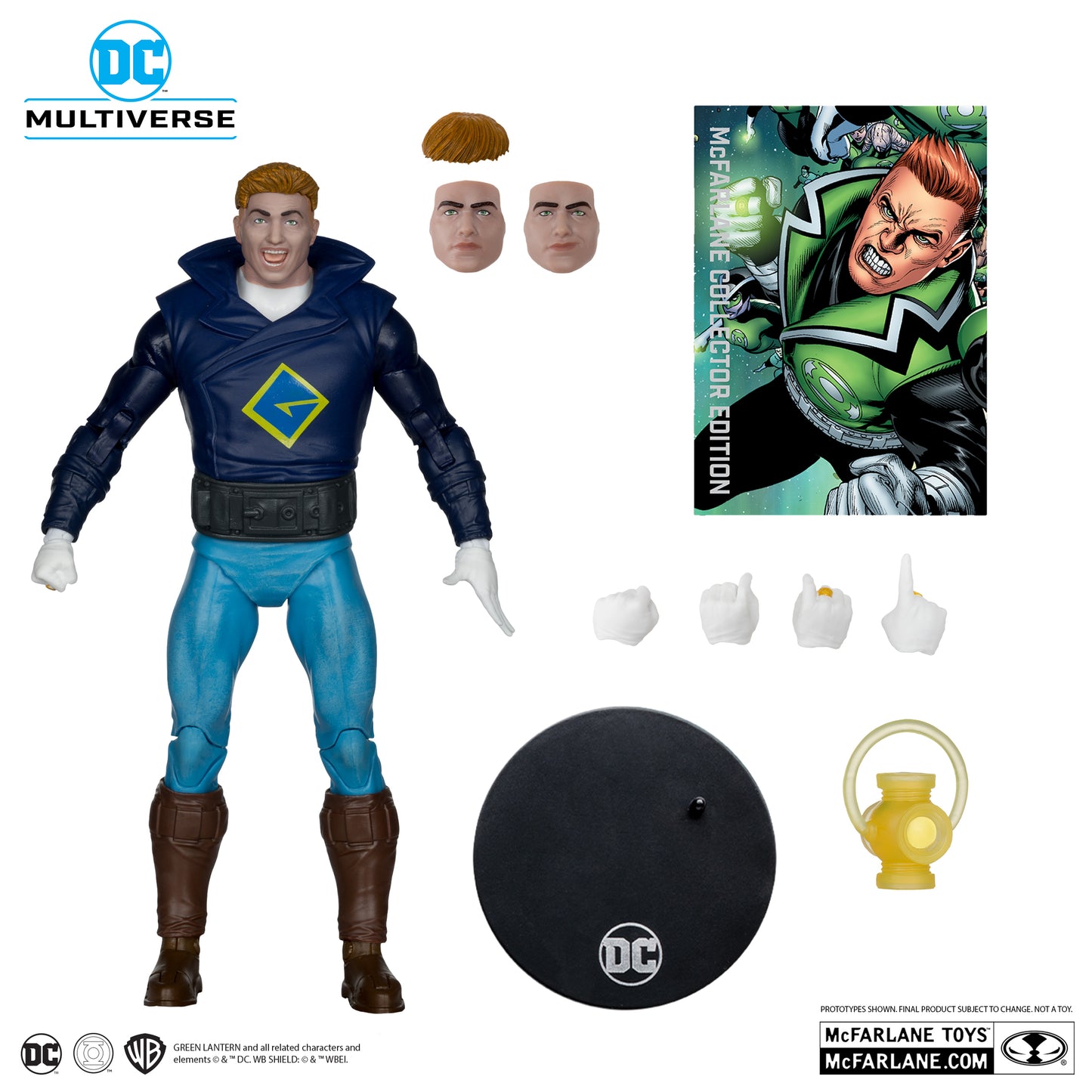 McFarlane Toys - Guy Gardner (Green Lantern Corps) McFarlane Collector Edition #32 (Platinum Edition)