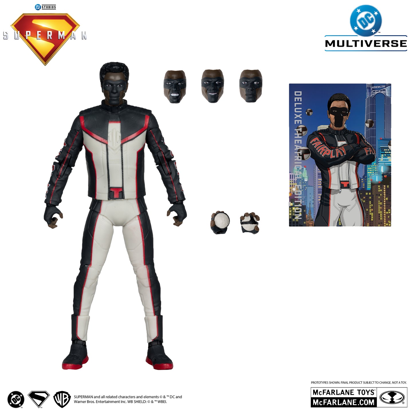 McFarlane Toys DC Multiverse - Mr. Terrific (Superman Movie) - Deluxe Theatrical Edition (Red Platinum Edition)