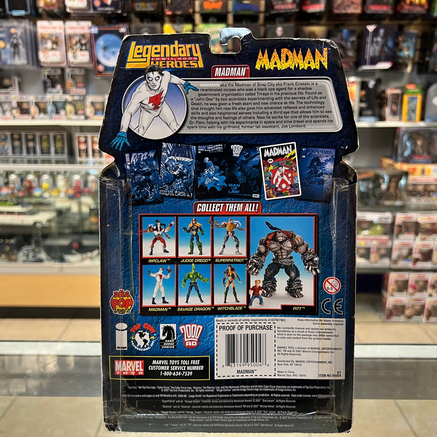Legendary Comic Book Heroes - Madman - Pitt Series (2007) - Action Figure