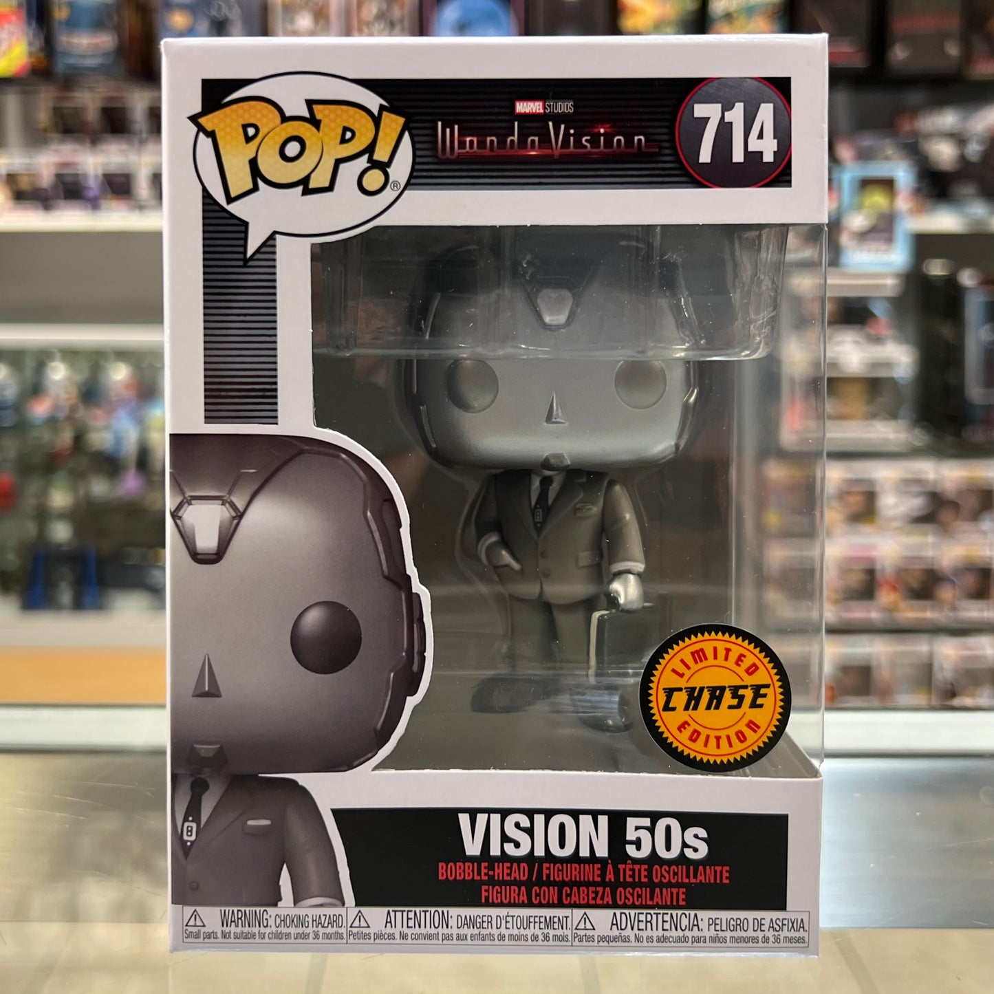 Funko Pop! Marvel - Wanda Vision - Vision 50s - Chase - 714