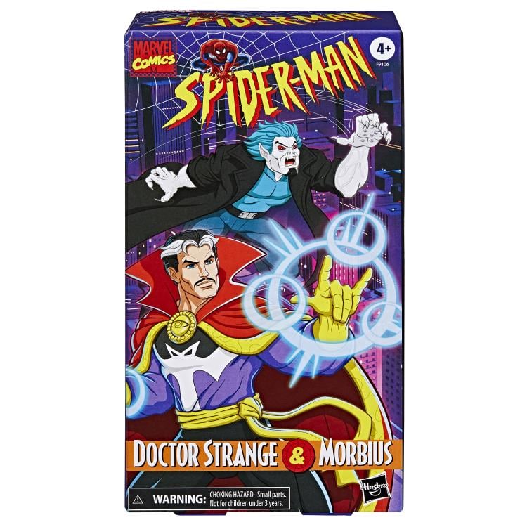 Spider-Man Marvel Legends Doctor Strange & Morbius Exclusive Action Figure Two-Pack