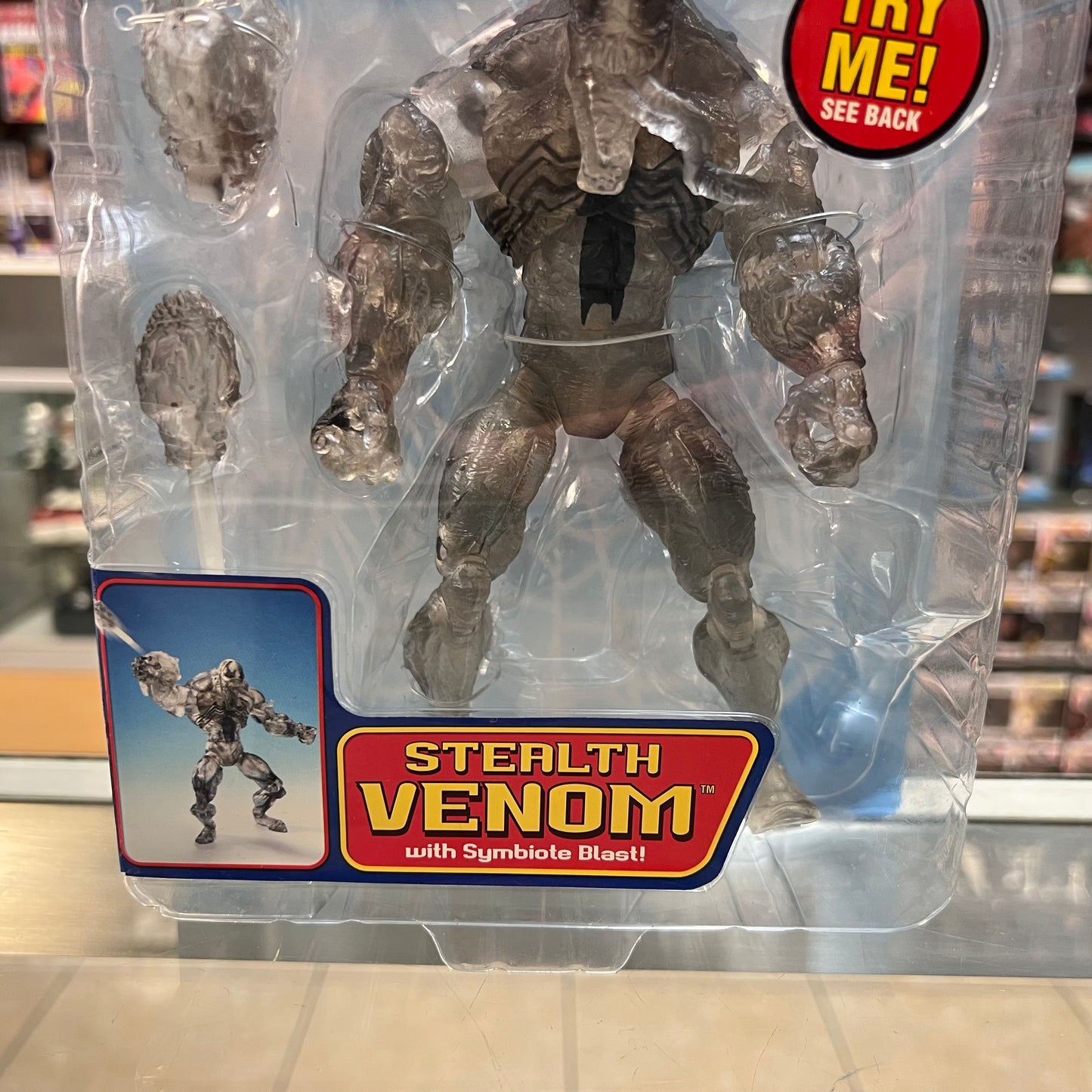Toybiz - Stealth Venom with Symbiote Blast - The Amazing Spider-Man (2006)