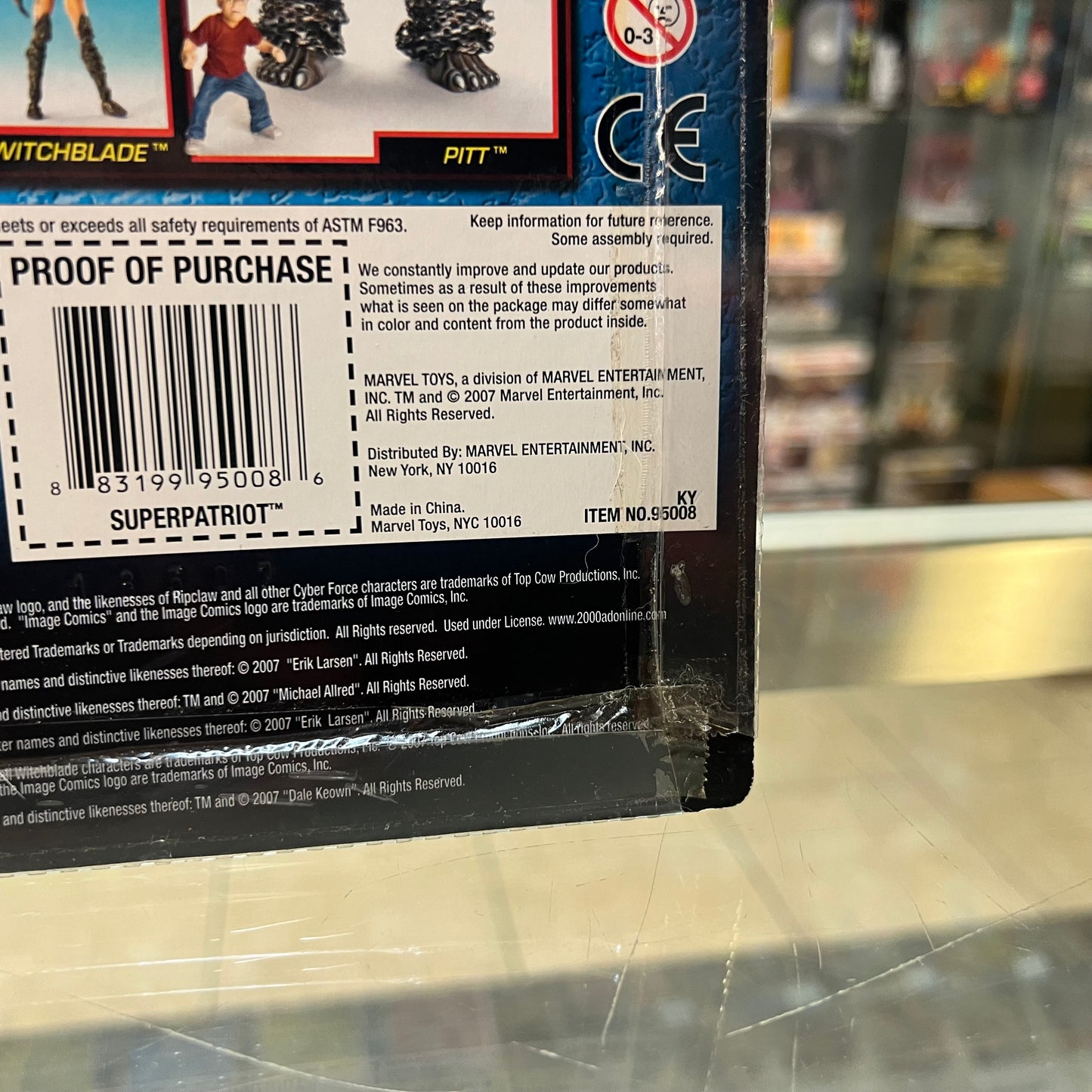 Legendary Comic Book Heroes - SuperPatriot - Pitt Series (2007) - Action Figure