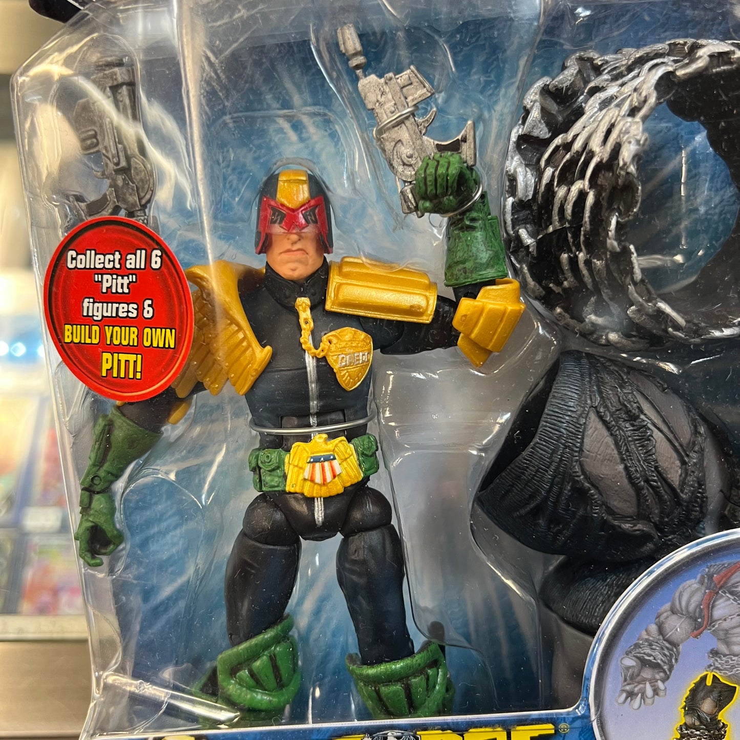 Legendary Comic Book Heroes - Judge Dredd - Pitt Series (2007) - Action Figure