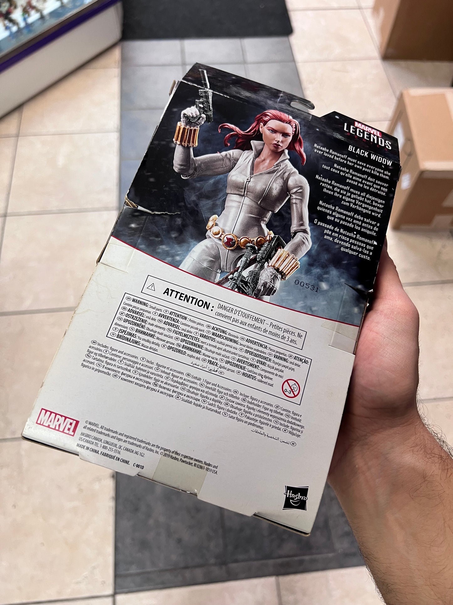 Marvel Legends - Black Widow - Deadly Origin