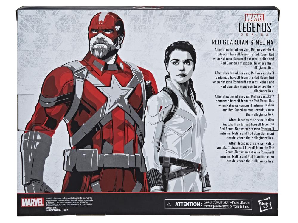 Marvel Legends Series - Black Widow - Red Guardian & Melina Figure 2 Pack