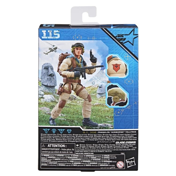 G.I. Joe Classified Series - Franklin "Airborne" Talltree (G.I. Joe) - #115