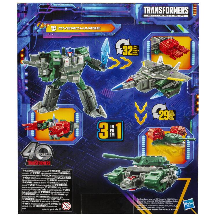 Transformers: Legacy United Leader Class Overcharge Action Figure