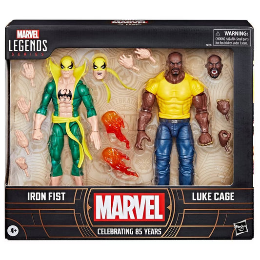 Marvel Legends - Iron Fist and Luke Cage - 85th Anniversary 6" Action Figure 2-Pack