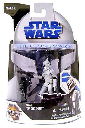 Star Wars The Clone Wars - Clone Trooper (Rocket Firing Launcher)