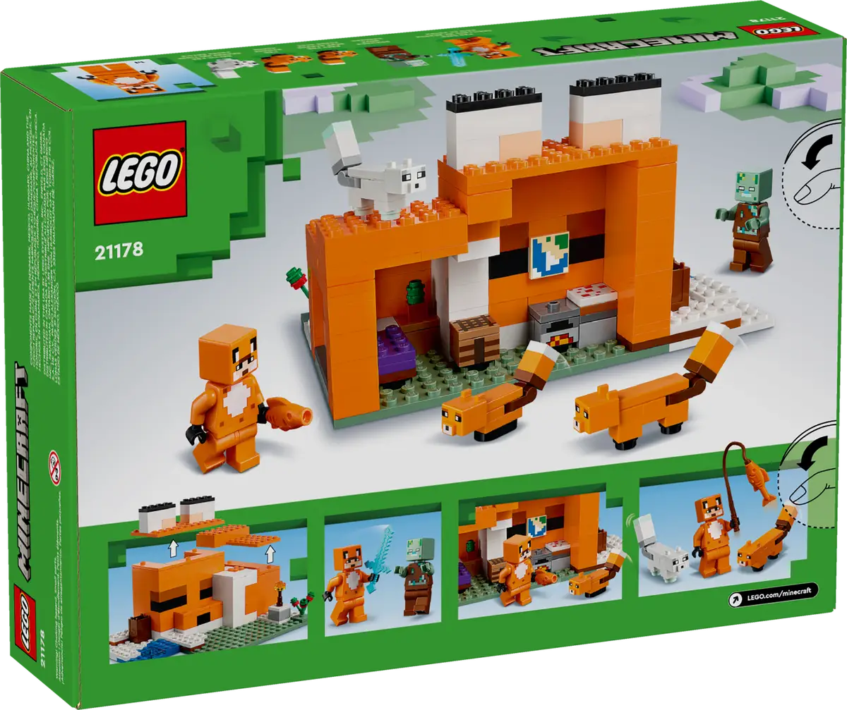 LEGO Minecraft - The Fox Lodge - 21178