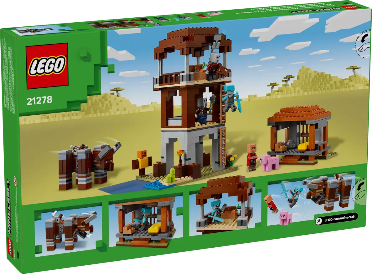 LEGO Minecraft - The Pillager Outpost and Ravager - 21278