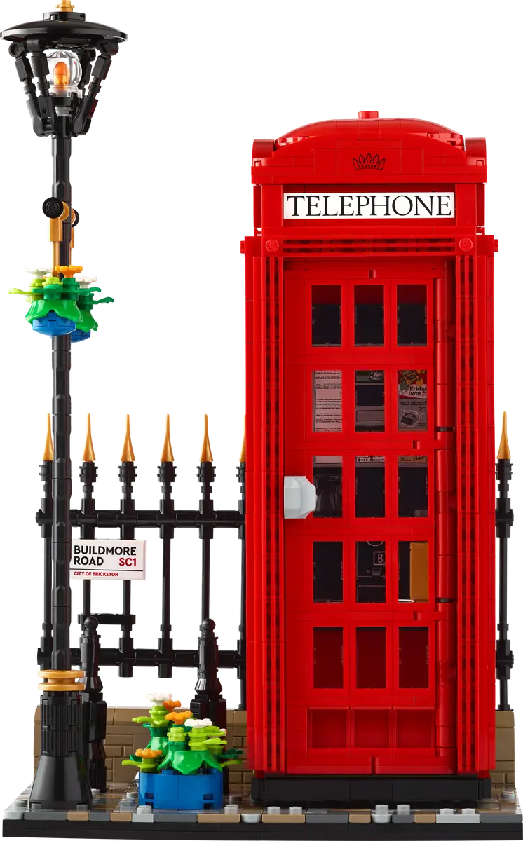 LEGO - IDEAS - Red London Telephone Box - 21347