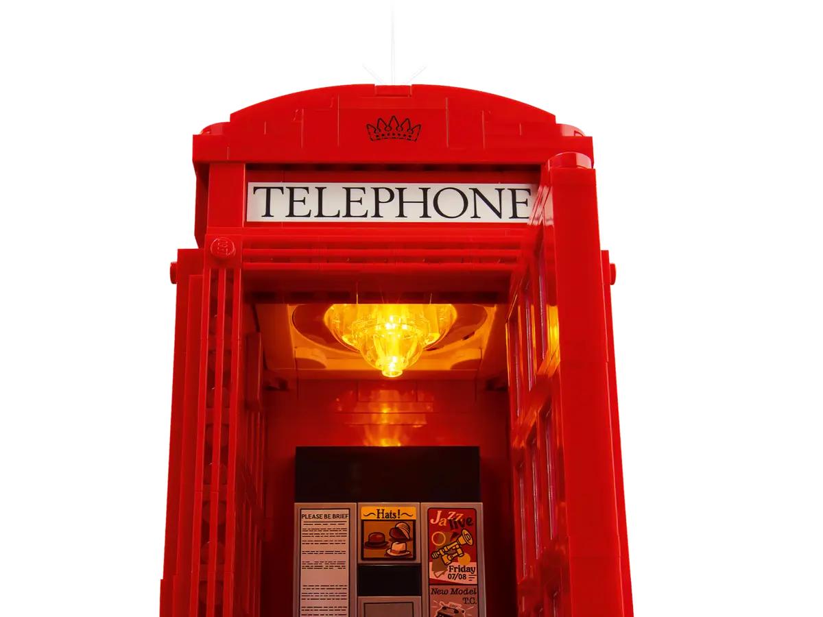 LEGO - IDEAS - Red London Telephone Box - 21347