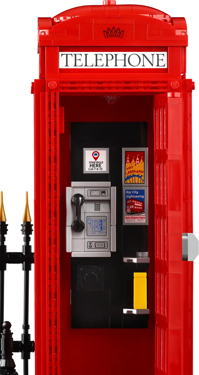 LEGO - IDEAS - Red London Telephone Box - 21347