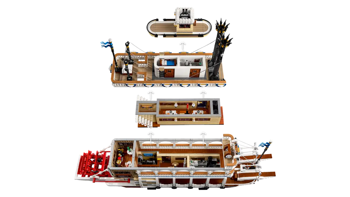 LEGO IDEAS - River Steamboat - 21356