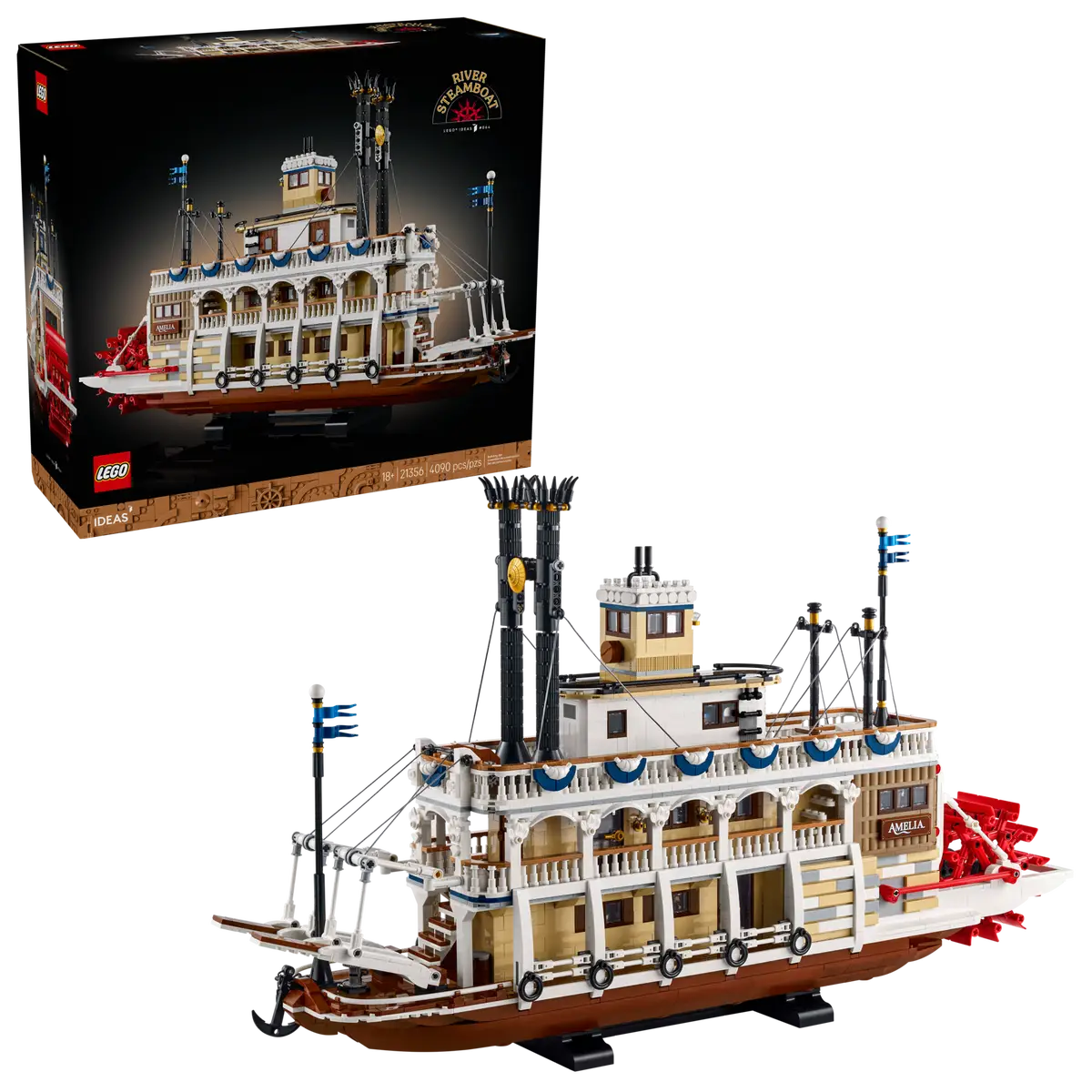 LEGO IDEAS - River Steamboat - 21356