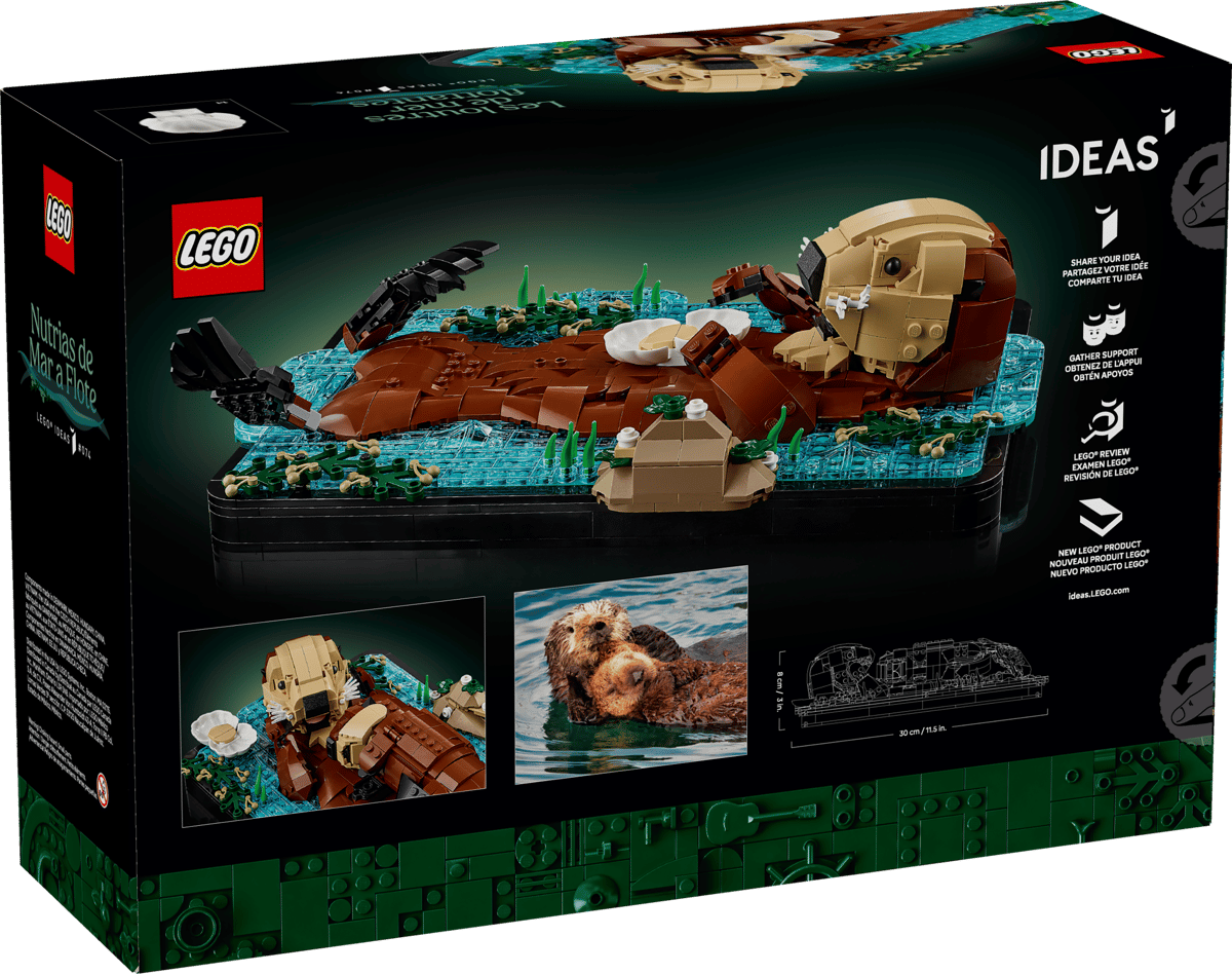 LEGO Ideas - Floating Sea Otters - 21366