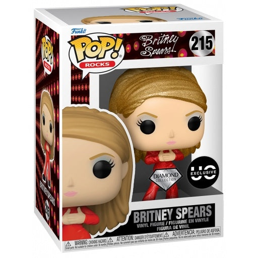 Funko Pop! Rocks - Britney Spears - UO Exclusive - Diamond Collection - 215